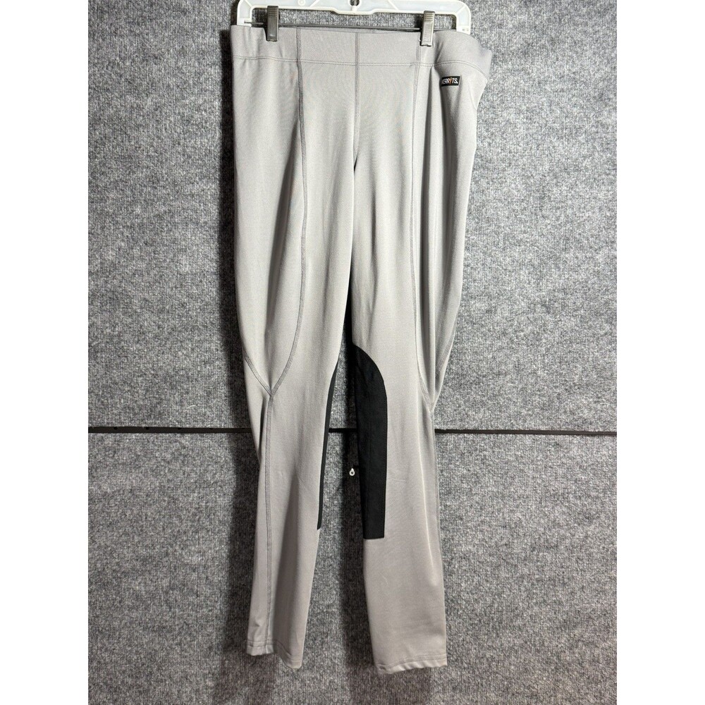 Kerrits Full Seat Riding Tights Womens XL Gray Equestrian Breeches Stretch - Picture 9 of 9